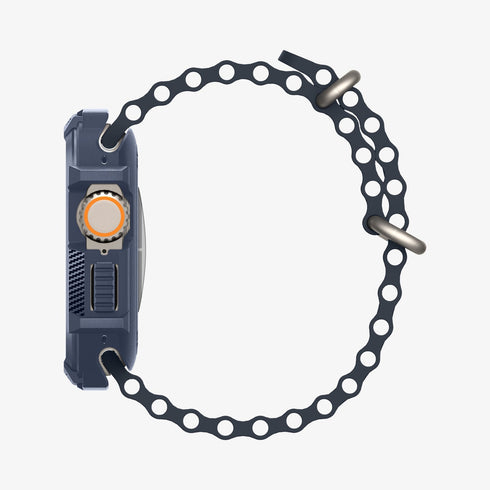 ACS05456 - Apple Watch Series (Apple Watch (49mm)) in matte black showing the front